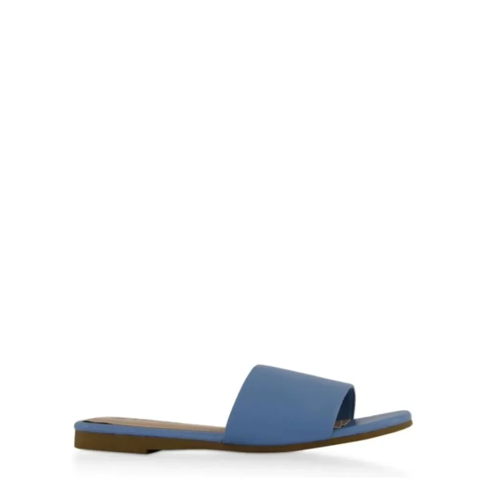 Denim Blue Colored Ladies Flat sandals